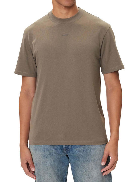 Hugo Dapolino Kurzarm T-Shirts Braun