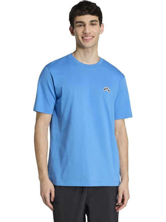 adidas M S Polo Αθλητική Μπλούζα Κοντομάνικη Μπλε