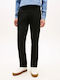 Chino Trousers in Straight Leg Black