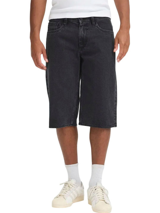 Blend Pantaloni Scurți Bărbați Denim Negri