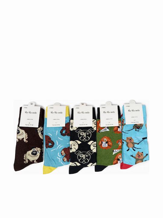 Hoho Socks Șosete Multicolore 5Pack
