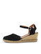 Summer Women's Black Serraje Platforms