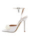 Fabric Sandals White