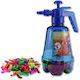 Set 300 Bombe De Apă Rezervor Reumplibil De Apă 1.5l Sigilare Automată 34 X 27 X 10 Cm Multicolor