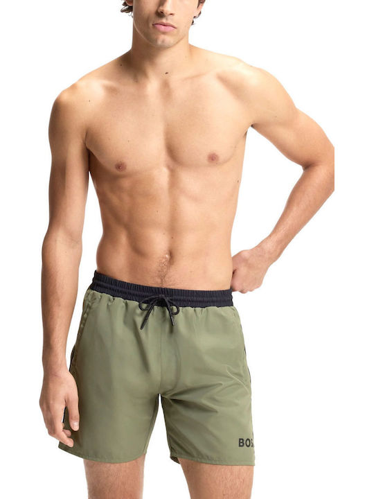 Boss Starfish Men's Swim Shorts Khaki