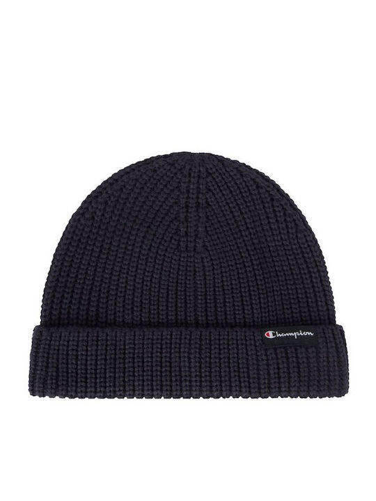 Beanie Unisex Σκούφος Πλεκτός σε Navy Μπλε χρώμα