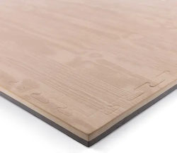 AMILA Δάπεδο Παζλ Γυμναστηρίου Μαύρο 100x100x2....