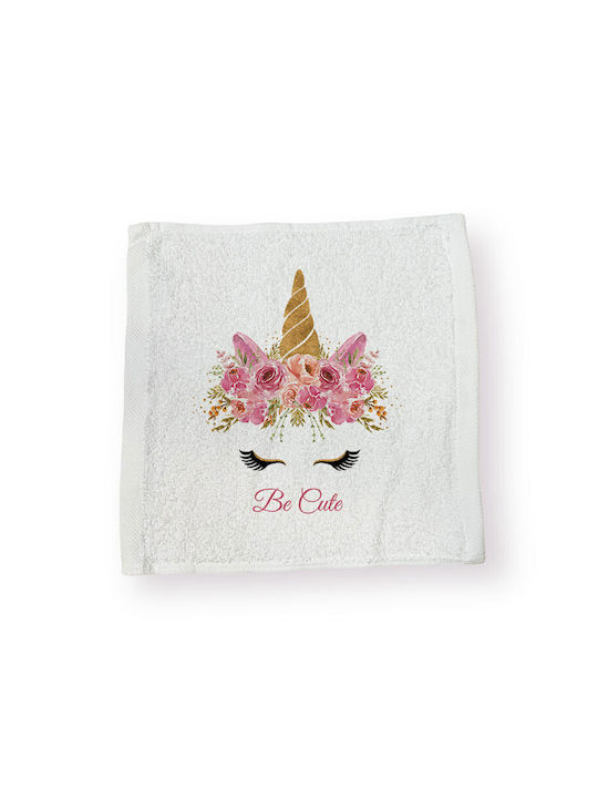 Bonjour Bebe Unicorn In Flowers Shoulder Burp Cloth