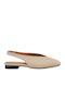 Leather Women's Ballerina Shoes Slingback In Pink Color