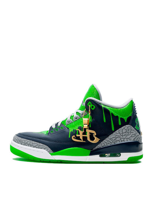 Air  3 Sneakers Navy Blue