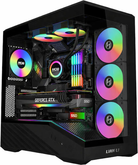 Vengeance Rooster-V2 Lian Li Edition Gaming Desktop PC (Ryzen 7-8700F/32GB DDR5/1TB SSD/Radeon RX 9060/No OS)