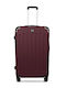 Swiss Hufeisen Medium Gold Travel Suitcase with 4 Wheels