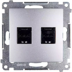 Kontakt-Simon Network Socket Without Frame Kontakt-Simon Network Socket Without Frame