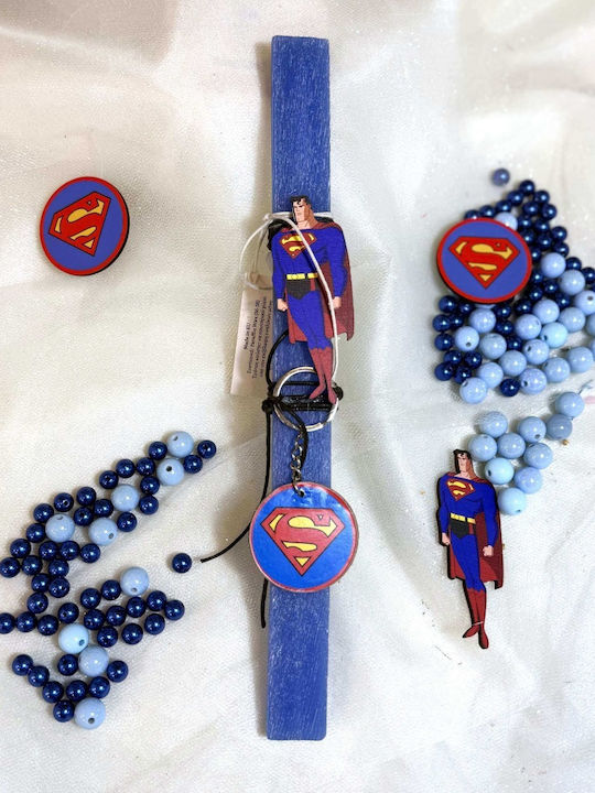 Λαμπάδα Μπλε Αρωματική Superman Λαμπάδα Μπλε Αρωματική Superman