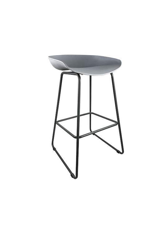 Barhocker Metallisch Victory Grau 2Stück 43x42x...