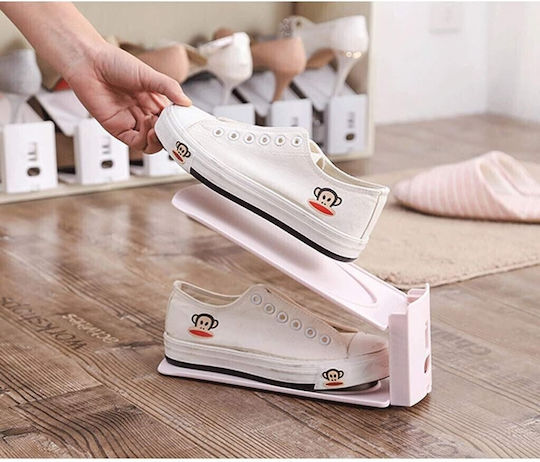 Alista Home Bază Din Plastic Pentru Depozitarea Pantofilor Bej 27x10x20cm