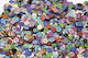 312759 Mehrfarbige Pailletten 6 mm 10 g