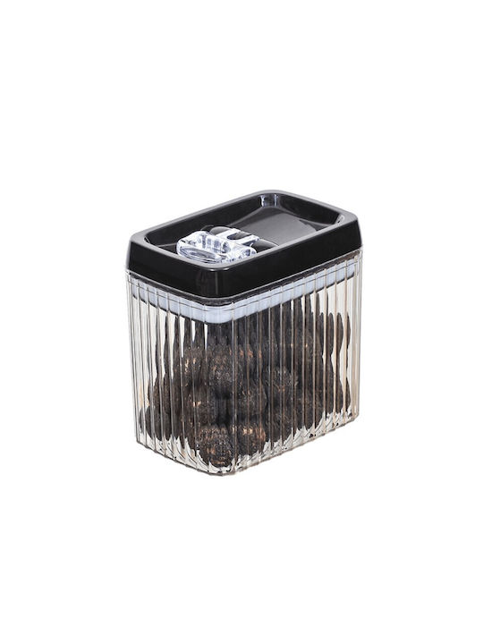Alista Home Vază Cereale cu Capac Plastic Transparent 1500ml 1 Bucată