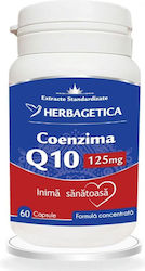 Herbagetica Coenzima Q10 125mg 60 Capsule Herbagetica Coenzima Q10 125mg 60 Capsule