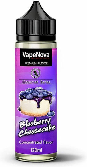 VapeNova Flavor Shot 25ml/120ml 1 Stück Blueberry Cheesecake