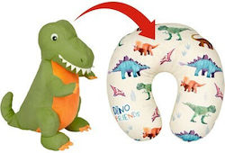 Die Spiegelburg Δεινόσαυρος Dino Friends Μαξιλαράκι Ταξιδίου