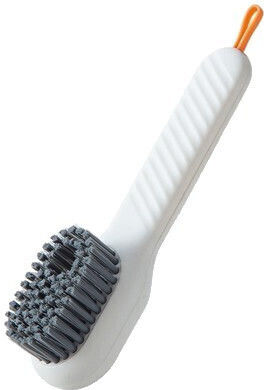 Perie Curățare Pantofi Recipient Detergent Alista Home Perie Multifuncțională Pantofi Spălare Peri Moi Nedăunători 17,3 X 4,5 X 6 Cm Culoare Albă
