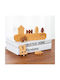 Alista Home Agățătoare Chei De Perete Din Lemn 5 Compartimente 13.5x23cm