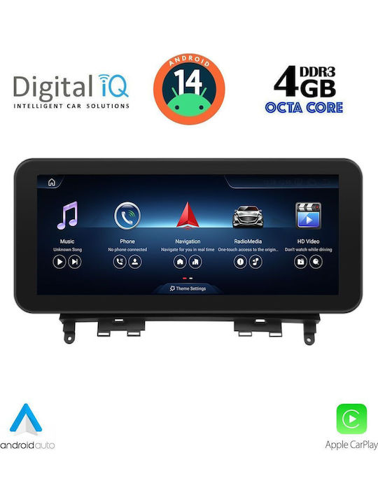 Digital IQ Auto-Audiosystem Für Mercedes-Benz C Klasse 2007-2011 Mit Bluetooth USB Eingebautes Wi-Fi GPS Apple CarPlay Android Auto Mit Touchscreen 10.25 Digital IQ TPK 16984 CPA