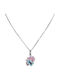 Colier Delicat Zircon Topaz Cer Ceresc Natural