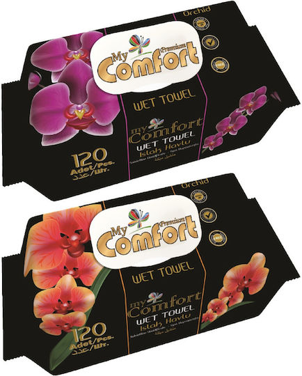 My Comfort Body Wipes 120 Pieces