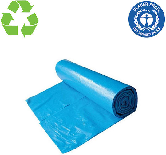 Resaco Sacuri De Gunoi Capacitate 60lt Cu Bandă De Dantelă 70x60cm 10 Bucăți Albastre