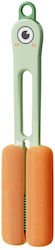 Glass Mug Bottle Cleaning Brush Alista Home Long Handle Sponge Accessories Cleaning Straws Lids Easy To Hang 27.5x11.4x6cm Green