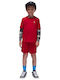 Kids Set with Shorts Summer 2 Pieces Red Essentials