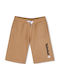 Kids Fabric Shorts/Bermuda Beige-Brown