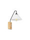 GloboStar Alessia Modern Wall Lamp with E27 Socket Beige 26x29cm