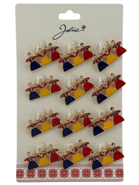 Alista Home Mehrfarbige Broschen Set