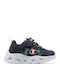 Kinder Sneaker mit Lichtern Blau