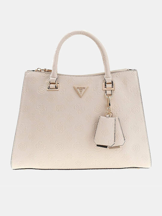 Guess Cresidia Damen Schultertasche Beiges