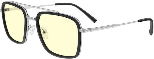 Gaming Glasses Gunnar Stark Industries Edition Amber Sunglasses Gunnar Stark Industries Edition Amber Lenses Silver