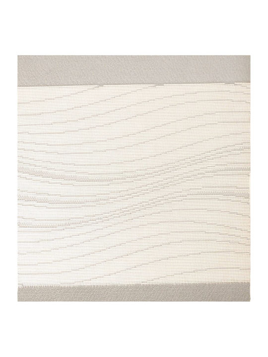 Elite Blinds 627342-07 Jalousie & Rollläden Stoff in Weißes Farbe P100xH100cm
