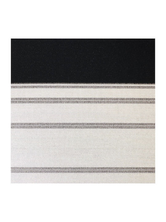 Elite Blinds 627349-07 Jalousie & Rollläden Stoff in Weiß Farbe P200xH100cm