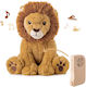 Sleep Toy Lion Cub Fabric with White Sounds and Music