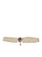 Natural Pearl Amethyst Bracelet Beautiful 925