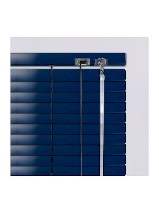 Elite Blinds 836571 Aluminum Blinds in Blue Color Width 100cm Height 200cm