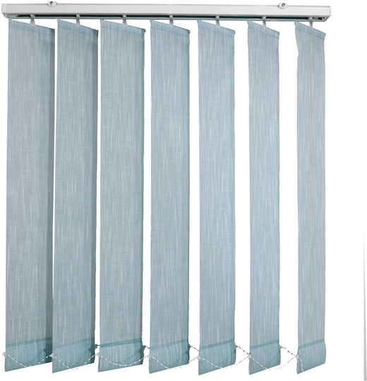 Elite Blinds 624006 Jalousie & Rollläden Stoff in Türkis Farbe P100xH100cm