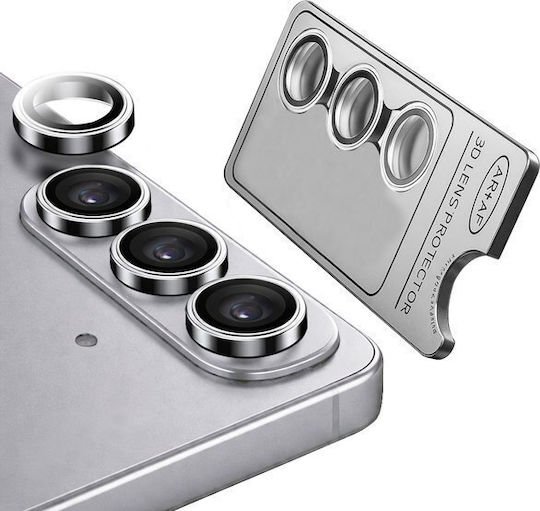 Nordic Metal Camera Lens Samsung S26 S26 Plus Silver