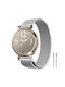 14mm Xdfind Milanese Stainless Steel Watch Band Garmin Lily 2 Silver