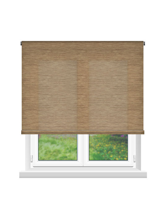 Elite Blinds Roller Blinds 484002 Partial Blackout Brown Width 100cm Height 100cm MHB-3101-100x100
