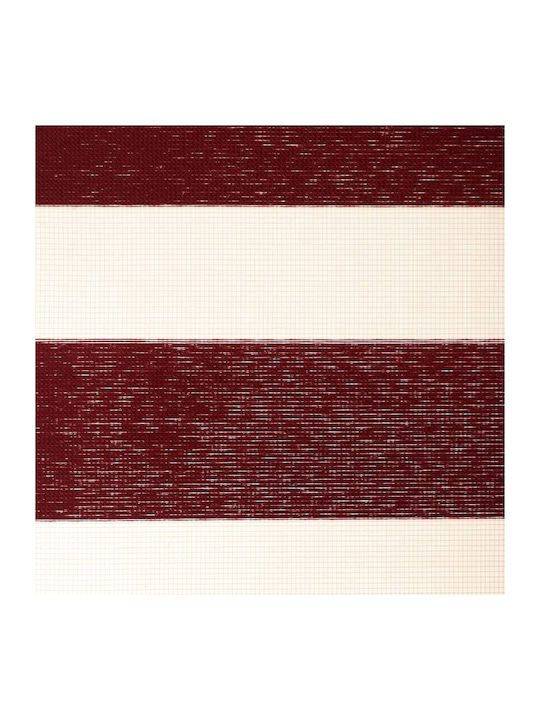 Elite Blinds Ρόλερ Σκίασης 525893 Μερικής Συσκότισης Διπλό Κόκκινο Π100xΥ200εκ. MHB-6664-100x200