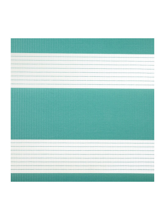 Elite Blinds Roller Blinds 525846 Partial Blackout Double Petrol Blue P100xH100cm MHB-6617-100x100